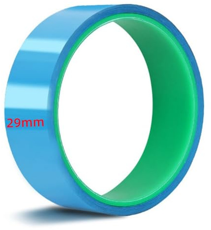 RCMCHTLA Tubeless Bicycle Wheel Rim Tape 700C Advanced, Bike Rim Tape Blue Roll for Anti Puncture Vacuum Tubeless Tire Pad MTB/Road Rim Wheel Strip Tape Length 10m