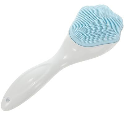 FRCOLOR Silikon-gesichtsreinigungsbürste für Gesicht Gesichtsreinigungsbürste Gesichtspeelingbürste Gesichtsmassagebürste Entfernt Schmutz Talg Mitesser und Make-up-reste Sanft zur Haut