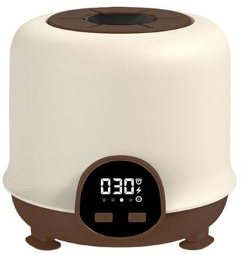 Shaker Électrique Intelligent Bébé – Mélangeur Automatique Lait Rechargeable | Agitateur Biberon 360° Bidirectionnel Silencieux | Écran LED Sans Bulles Prévention Ballonnements, 550g 15.3cm