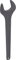 KS Tools 517.0542 - Llave de una boca, fosfatada (entrecaras 42 mm)