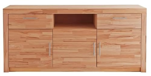 Möbeldesign Team 2000 Anrichte Kommode Sideboard Kernbuche teilmassiv geölt 3442-11