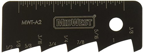 MIDWEST Scribe Mark & Measure Tool - 1/8 to 1 Marking Tool, Made in the USA - MWT-A2