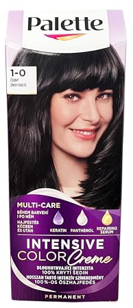 PALETTE_Intensive Color Creme Hair Colorant farba do w³osów w kremiie N1 Black