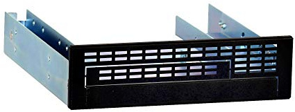 GUANGHSING GHA-FH04, 5,25 Zoll (5,25) Front Panel Adapter mit Lüftungsschlitzen, Einbaurahmen für 1 x Slim CD-ROM und 1 x 3,5 Zoll (3,5) in 1 x 5,25 Zoll (5,25) Einbauschacht, offen, 5,25 inch Bay