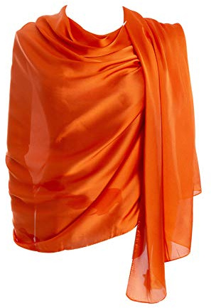 CYZLANN Damen-Schals, 100% Seide, lange, leichte Schals für Damen