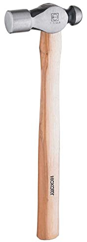 RUTHE 3021270119 - Martillo de bola con mango de madera de Hickory (1237 g)