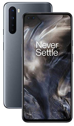 OnePlus NORD (5G) Smartphone 6.44” Fluid AMOLED Display 90Hz, 8GB RAM + 128GB Storage, Quad Camera, Warp Charge 30T, Dual Sim, 5G, Grigio (Gray Onyx) (Ricondizionato)