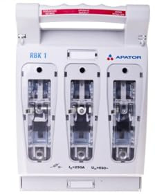Interrupteur d'isolation de fusible 250A RBK 1 /bornes de pont 50-185mm2/ 63-811779-011 DESIG5906739010493
