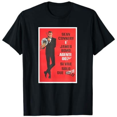Produit officiel James Bond 007 You Only Live Twice T-Shirt