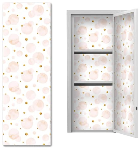 ZUYYON Magnetische Tapete für Schließfächer, wiederverwendbar, 30,5 x 91,4 cm | Abnehmbare Spind Tapeten Zubehör, Magnetaufkleber für Schulbedarf, für Schulbüro