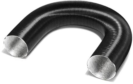 TVKSIPAR 25/42/60/75/90 Mm Faltenbalg, Warmluftführung, Einlass, Auslass, Auslass, Wellschlauch, Passend for Webasto, Passend for Eberspacher Standheizungen(25mm)