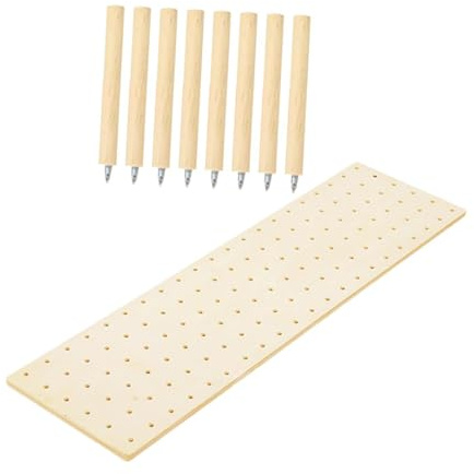 Ioensy Organizador de Cajones de Madera Perforada, Organizador de Platos Y Utensilios de Cocina.