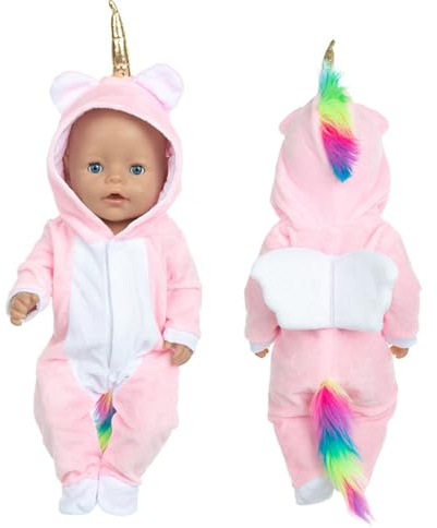 Ropa de Muñecos para Muñecas Bebé 35-43 cm, Ropa para Muñecas Bebé 14-18 Inch para Niños y Niñas, Accesorios para Muñeca(no muñecas)