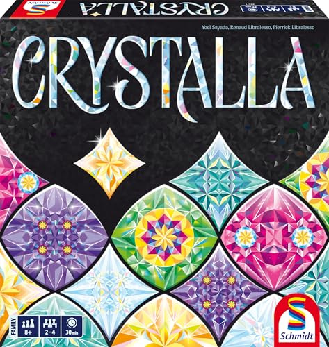 Schmidt Spiele 49471 Crystalla, familjespel, läggspel