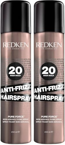 Redken | Aerosolfreies Haarspray gegen Frizz für alle Haartypen, Langanhaltend & schnelltrocknend, Anti-Feuchtigkeit, Anti-Frizz Haarspray, 1 x 250 ml (Packung mit 2)
