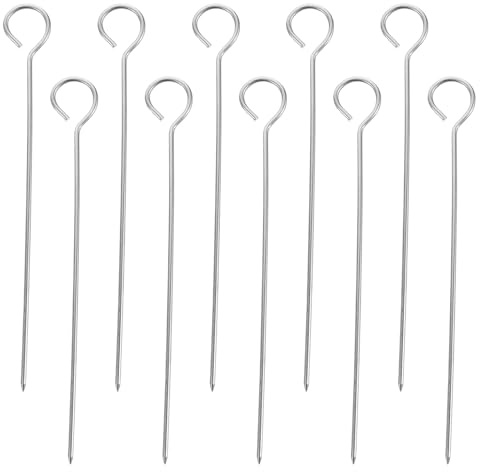 OSALADI 10piezas Herramientas Multiaguja De Acero Para Fieltrar y Centrar Mechas Agujas Para Velas Diy Aromaterapia