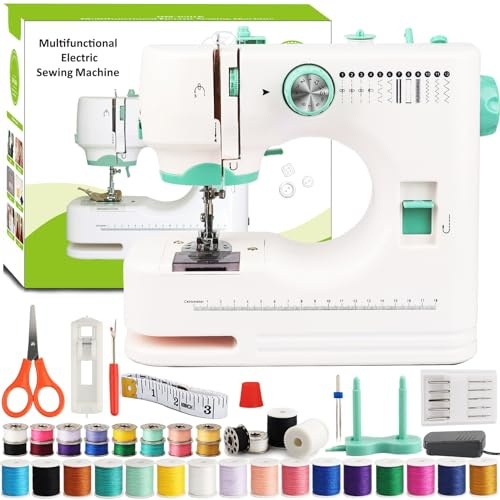 BRICH Mini Sewing Machine for Beginners Portable Crafting Kit