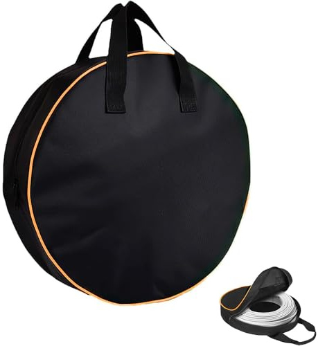QKEPCY Borsa per Cavi di EV Portatile per Cavo di Ricarica Auto Elettrica Tessuto Oxford Grande Capacità Organizer Dimensioni(Arancione)