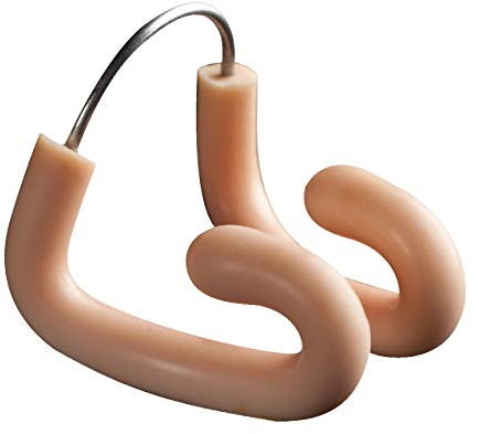 arena Unisex Schwimm Nasenklammer für Anfänger (Weiche Polsterung), Flesh (19), One Size