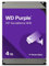 Western Digital - WD Purple 4To - Disque dur interne pour la vidéo surveillance avec technologie Allframe 4K™ - 3.5 SATA 6 Go/s, 180To/an, 64Mo Cache, 5400rpm - WD40PURZ
