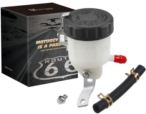 Universal Motorcycle Front Brake Master Cylinder Brake Pump Tank Oil Cup Fluid Bottle Reservoir With Bracket For Suzuki GSXR 600 GSXR 750 GSXR 1000 2006 2007 2008 2009 2010 up