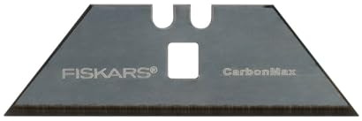 Fiskars Universalmesserklingen, Ersatz für mehrere Fiskars Universalmesser | Klinge aus rostfreiem Stahl, 5er Pack, CarbonMax, 1027229