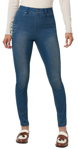 HUE Women's Ultra Soft High Waist Denim Leggings