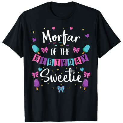 Mortier de l'anniversaire Sweetie Crème Glacée Bday Grand-père T-Shirt