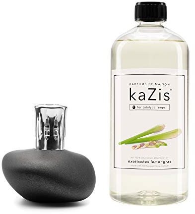 KAZIS® Lemongrass I 1 litro I para cada lámpara catalítica I 1000 ml I fragancia de habitación