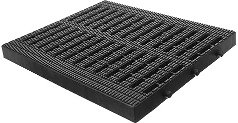 jojofuny Drain Grate Outdoor Sewer Drain Cover Sturdy Plastic Grid Anti-slip Surface for Kitchen and Outdoor Use