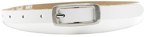 NK Belt GmbH Damen Ledergürtel aus Rindsleder, Made in Germany, Kleid Jeans Taillen Gürtel 12mm schmal #MD-21