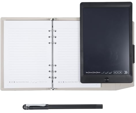 Aumotop Digital Smart Pen High Precision Writing Set for Real-time Transmission, Compatible with Boardpen and Ophaya APP for Students and Professionals, PU Leather Notebook & 10-inch Writing Pad &