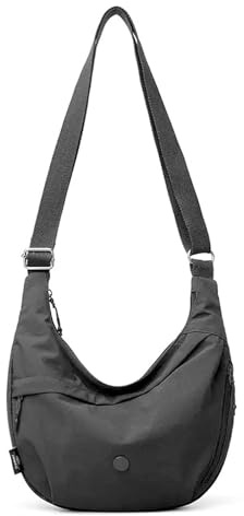 ADUDVLO Large Capacity Crescent Sling Bag Women – Foldie Travel Bag Cross Body, Adjustable Strap Shoulder Bag for Everyday Use