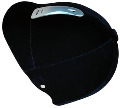 YARNOW Casco da Equitazione per Uomo e Donna, Design Elegante in Abs e Velluto, Traspirante e Versatile per Gare e Competizioni All'aperto, Colore Nero