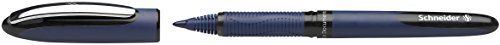 Schneider One Business Tintenroller (Dokumentenecht, 0.6 mm Ultra-Smooth-Spitze) schwarz
