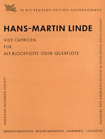 4 Capricen: für Altblockflöte