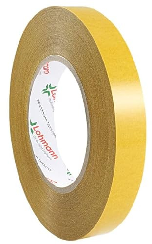 KLEBESHOP24 Lohmann Duplocoll 3720 Klebeband doppelseitig 50 mm x 50 m | für Papier, Pappe, Lack, Metall etc.