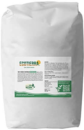 ECO Tierra de Diatomeas® Micronizada 20kg – Complemento Mineral a base de Tierra de Diatomeas, Sin calcinar, para Alimentación Animal – Seguridad, Calidad y Compromiso desde 2015