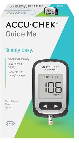 Accu-Chek Guide Me Diabetes Meter for Diabetic Blood Glucose Monitoring (Meter Only)