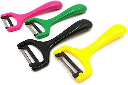 Solingen 4 Sparschäler Querschäler Gemüseschäler Spargelschäler Kartoffelschäler Qualität Set