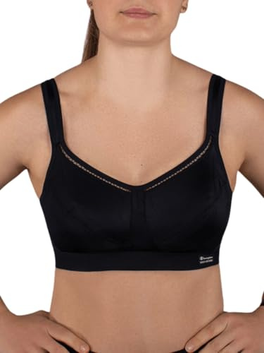 Shock Absorber Sports Bra Active Classic SN102 Non Wired Supportive Sportswear Black