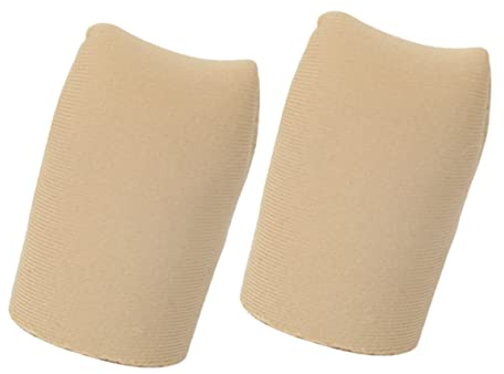 SEWOART 2stücke Atmungsaktive Silikon Zehenschutz Toe Covers Mit Druckentlastung Und Schmerzreduktion Hautfarbene Flexible Zehenschutzschläuche Für Sport Und Alltag Geeignet Für Kleine Zeh