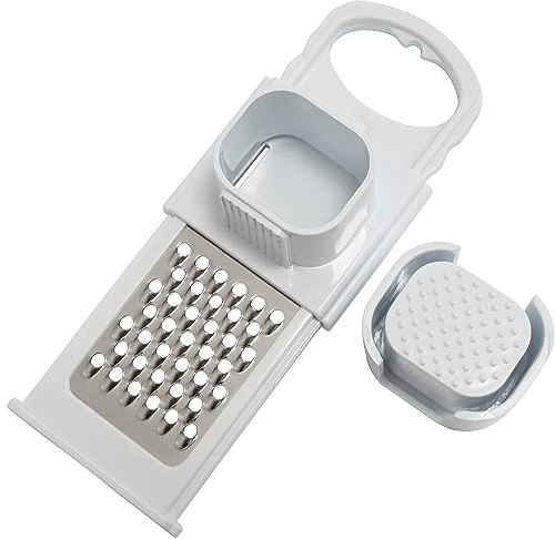 AERZETIX - C67638 - Râpe à l'ail 150 mm - broyeur/Presse Multifonctionnel à l'ail - Outils Cuisine Gingembre légumes Fruits saveur plâts