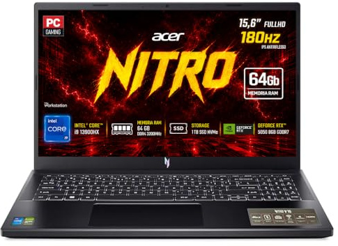 Acer Nitro Notebook Gaming, Processore Intel Core i9-13900HX