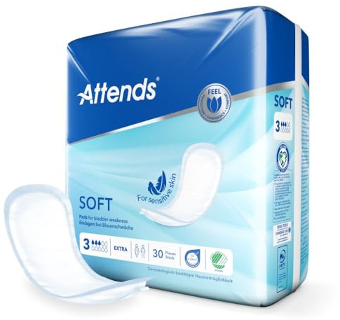 Attends Soft 3 Extra Einlagen 30er Pack (3 x 30 = 90 Stück)
