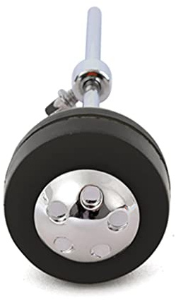 Schlagzeughammer Wc38 Schwarz mit Metall Silikon Kopf | Schlagzeug Satz, Zubehörteile, Robuste Ausführung, Traditionelles Spielgefühl, Spezielles Design