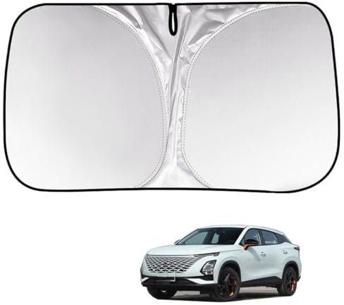 Parasol para Parabrisas Delantero Coche para OMODA C5 2022+ Protección Rayos UV Protector Solar Verano Plegable Accesorios Interior,A