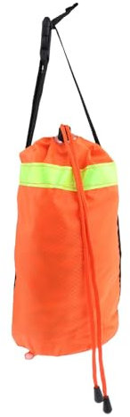 kowaku Wasser Throwable Wurf Tasche Wurf Linie Reflektierende Gerät Drifting Floß Ausrüstung 8mm Dia Zubehör Schwimmende Wurf Linie, 16m Seil