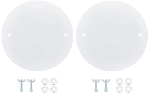 UNICRAFTALE 1 Set Weiße Hölzerne Tonbrettmatte Schlammbrett Flache Runde Töpferscheibe 30cm Runde Tonwurfschläger Für Kunsthandwerk Keramik Töpferwerkzeuge Töpferschläger Für Tragbares Tonkeilbrett