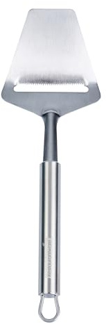 Restaurantware Stainless Steel Handheld Cheese Slicer - German Standard Cheese Cutter with Sharp Blades, Dishwasher Safe - Heavy Duty Plane Cutter for Butter, Parmesan, Cheddar